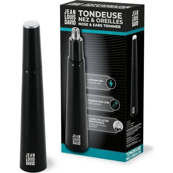 Jean Louis David 20205 Noir - Tondeuse nez et oreilles