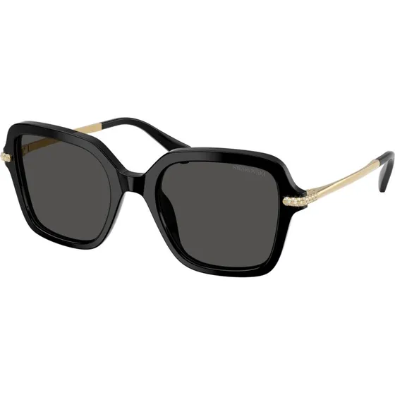 Swarovski SK 6040 Lunettes de Soleil Femme - Noir et Gris