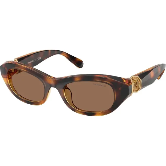 Swarovski Lunettes de Soleil SK 6036U Oeil de Chat Marron