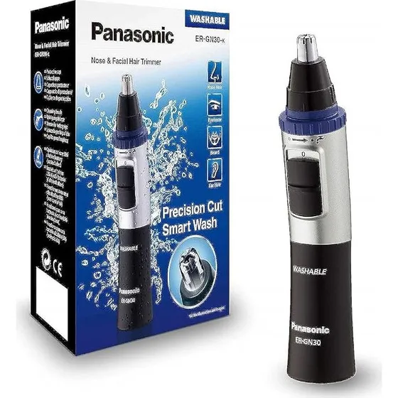 Panasonic ER-GN30K Trimmer Nasal & Oural, Wet/Dry