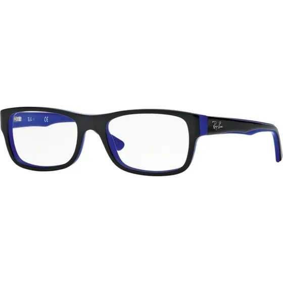 Ray-Ban RX 5268 Lunettes de Vue Géométriques Noir 50mm