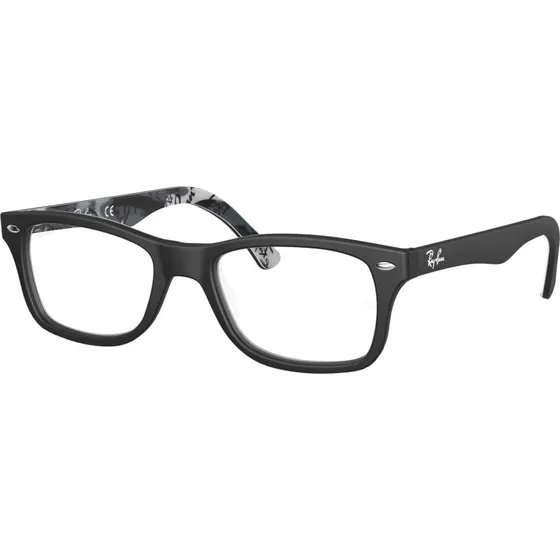 Ray-Ban RX5228 5405 Lunettes Optiques Carrées en Acétate Noir