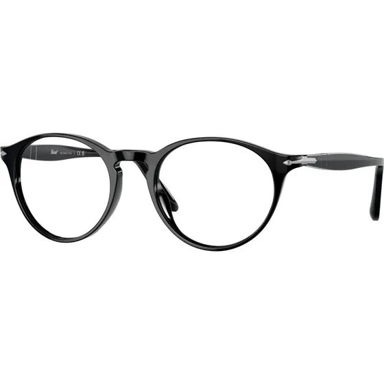 Persol PO3092V 9014 - Montures Optiques Pantos en Acétate Noir