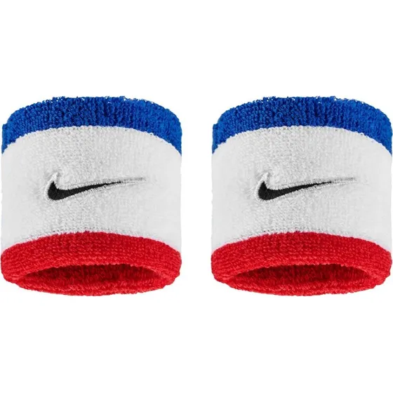 Nike Swoosh Classic Wristbands 2-Pack Rouge/Noir