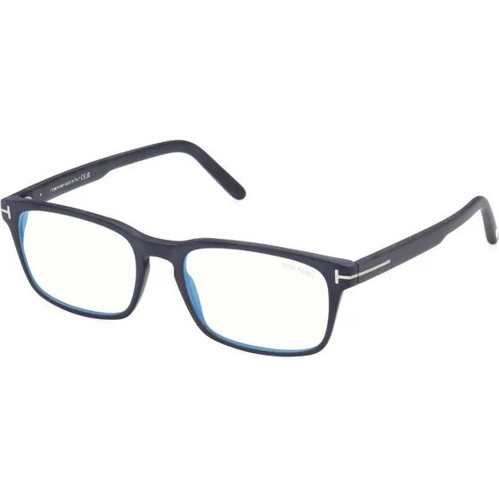 Tom Ford FT5938-B 091 Lunettes de Vue Homme Bleu Mat