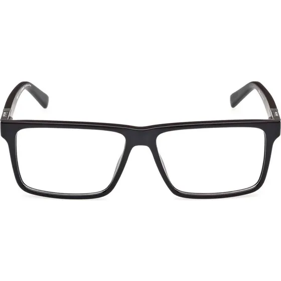 Timberland TB50004 Lunettes de Vue Rectangulaires Noires Unisexe