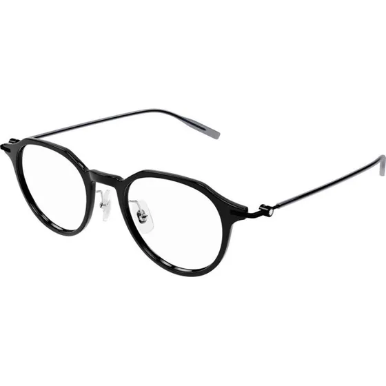 Montblanc MB0355O Lunettes de Vue Pantos Noires 49mm