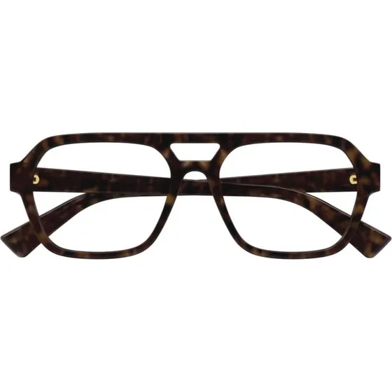 Bottega Veneta BV1336O Lunettes de Vue Homme Aviateur Havane 55mm