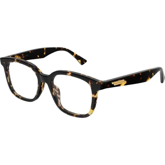 Bottega Veneta BV1334O Lunettes de Vue Carrées Havane 52mm