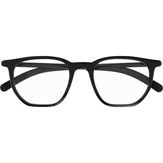 Montblanc MB0349O Lunettes de Vue Homme Géométriques Noires 50mm
