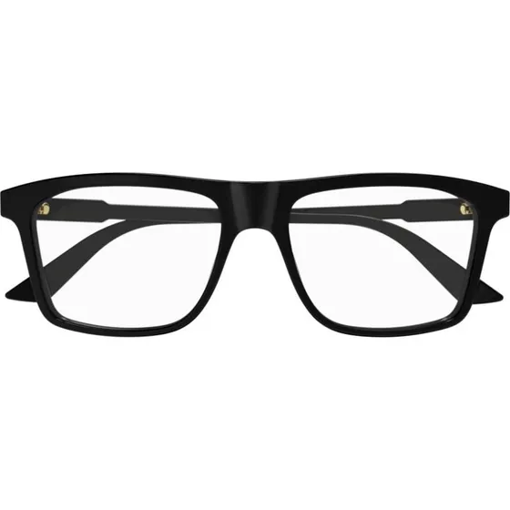 Gucci GG1820O Lunettes de Vue Homme Carrées Noires 55mm