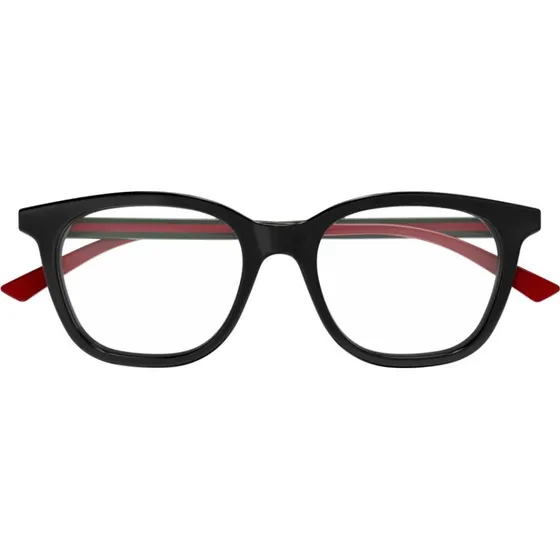Gucci GG1864O Lunettes de Vue Carrées Noires pour Femme