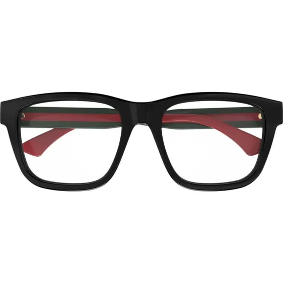 Gucci GG1870O-001 Lunettes de Vue Carrées Noires pour Homme et Femme