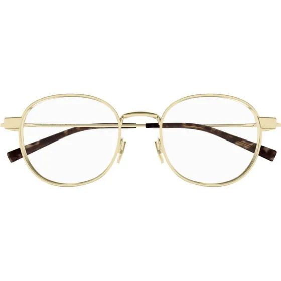 Saint Laurent SL 785 Lunettes de Vue Rondes Dorées 50mm