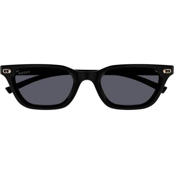 Gucci GG1944S Lunettes de Soleil Oeil de Chat Noir et Gris