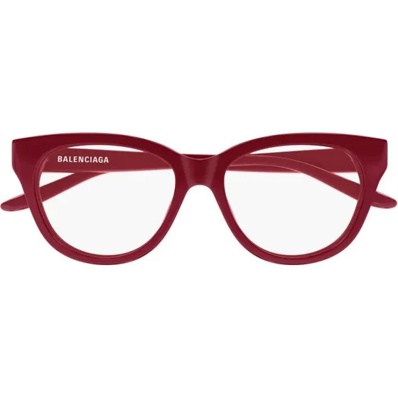 Balenciaga BB0441O Lunettes de Vue Papillon Rouge 53mm