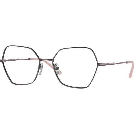 Vogue Eyewear VO4281 - Montures Optiques Géométriques Violet Transparent