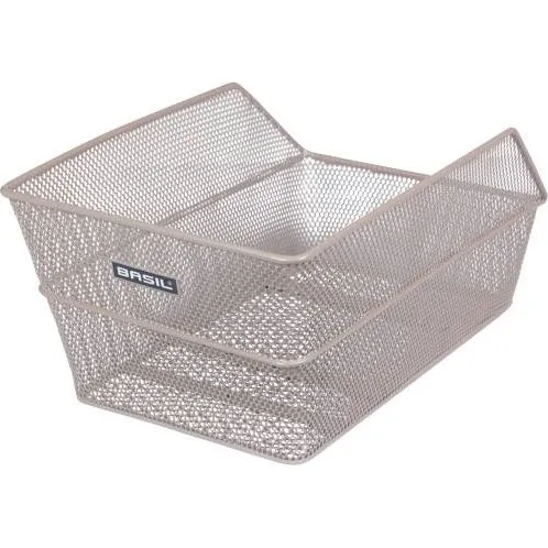 Basil Cento Panier Arrière Fixe 24x38,5x11 cm Nude Métallique