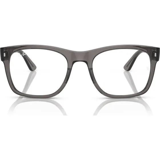 Ray-Ban RX7228 8257 Montures Optiques Carrées en Acétate Gris