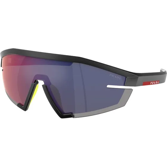 Prada Linea Rossa PS 03ZS 1BO10A Lunettes de soleil Géométriques Noir