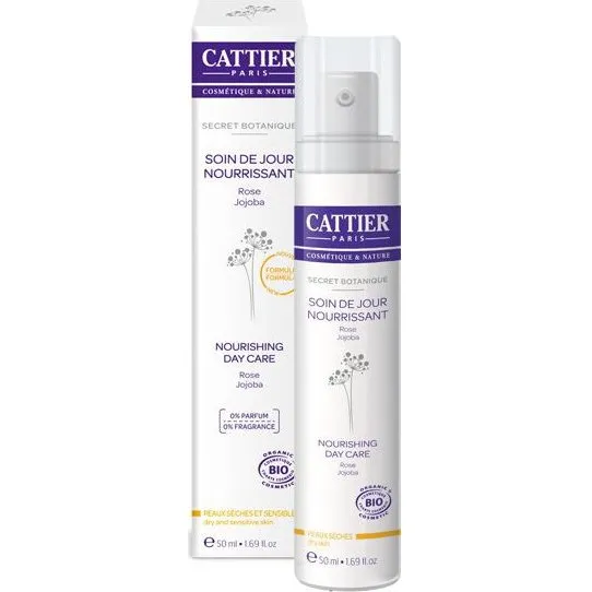 Cattier Soin de Jour Nourrissant Bio 50ml