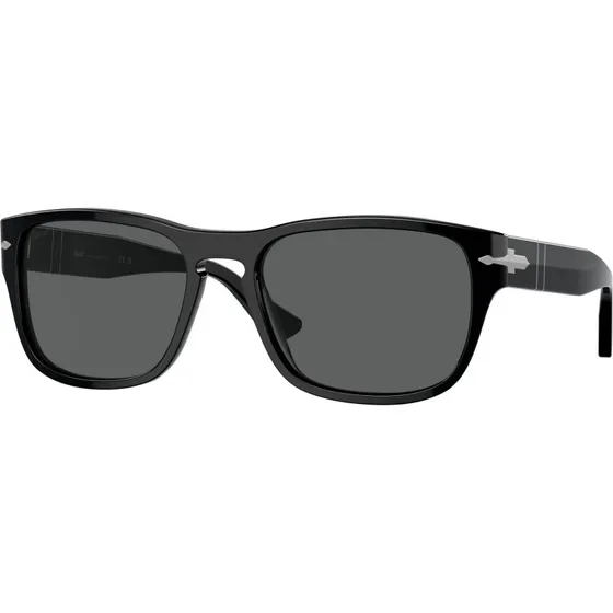Persol PO3341S 95/B1 Lunettes de soleil Acétate Noir et Gris