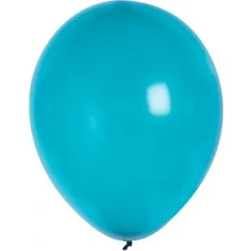 Tullins Ballons latex mtalliss turquoise 30 cm x100