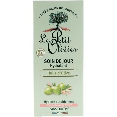 Le Petit Olivier Soin de Jour Hydratant  l'Huile d'Olive 50 ml