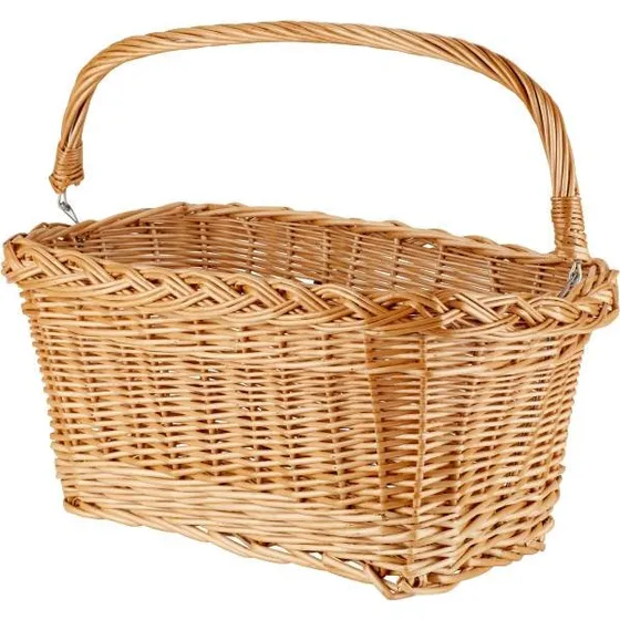 Basil Davos Panier Vélo en Osier Carré