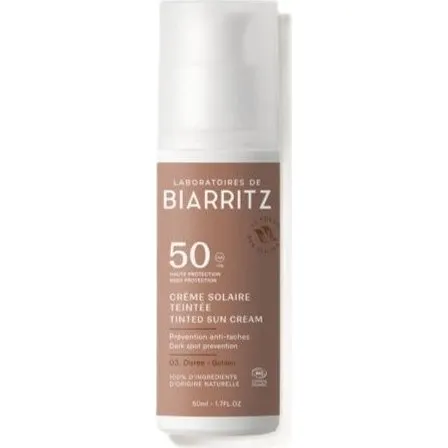 Laboratoires de Biarritz Crme Teinte SPF50 Bio 50ml