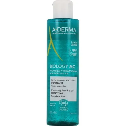 A-Derma Biology AC Gel Moussant Purifiant 200 ml