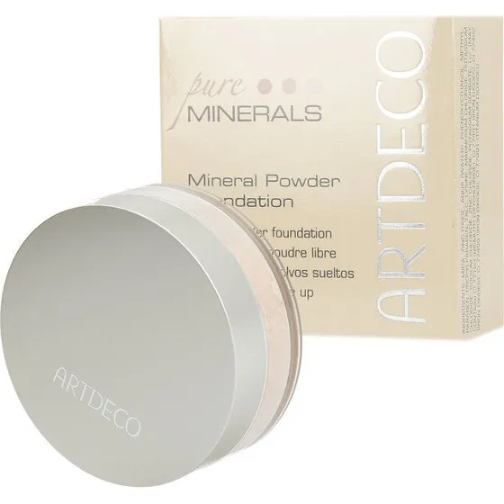 Artdeco Mineral Powder Foundation #4 Light Beige 15g