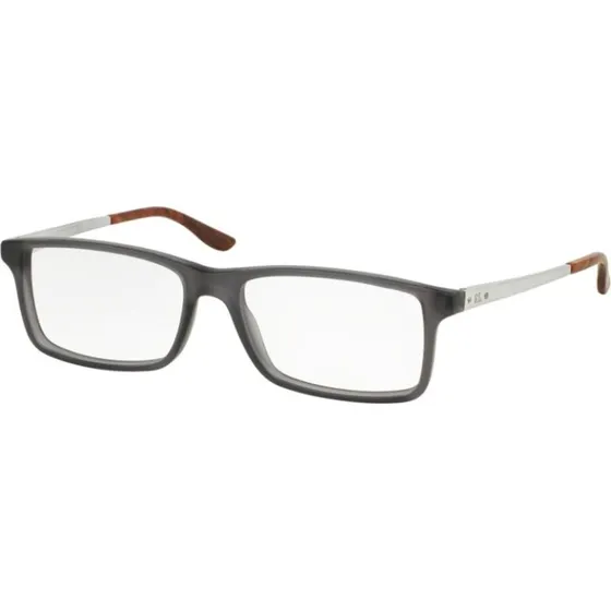 Ralph Lauren RL 6128 Lunettes de Vue Homme Géométriques Grises