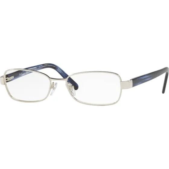 Sferoflex SF2589 103 Montures Optiques Métal Argent Carré Femme
