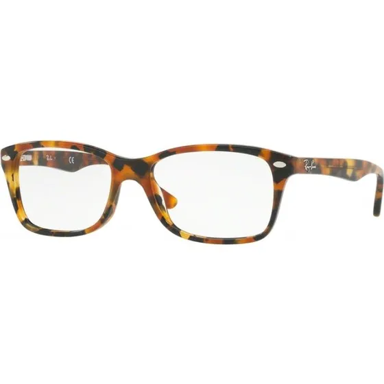 Ray-Ban RX5228 5712 Lunettes de Vue Carrées en Plastique Havana
