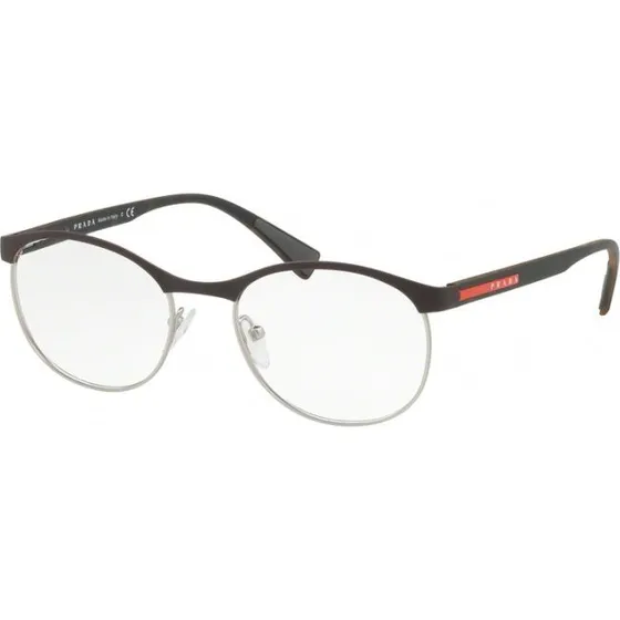 Prada Linea Rossa Montures Optiques Pantos en Métal PS 50IV