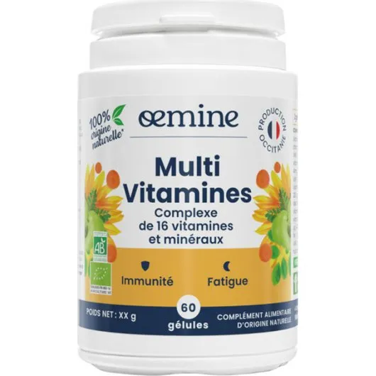 Oemine Multivitamines 60 Gélules Bio