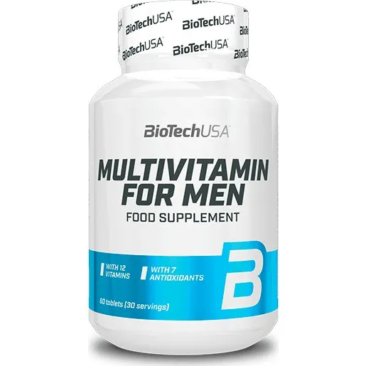 BioTech USA Multivitamines Hommes 60 Gélules