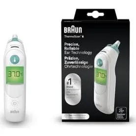 Braun Thermomètre auriculaire IRT6515 Blanc
