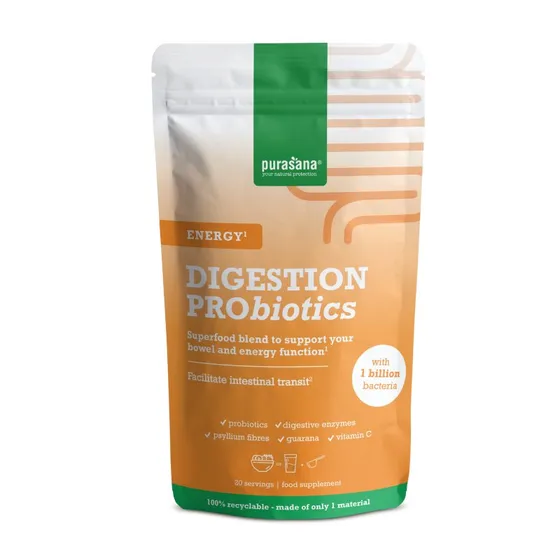Digestion Probiotics Energy - 1 milliard de bactéries
