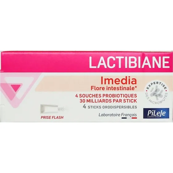 Pileje Lactibiane Imedia 4 Sticks