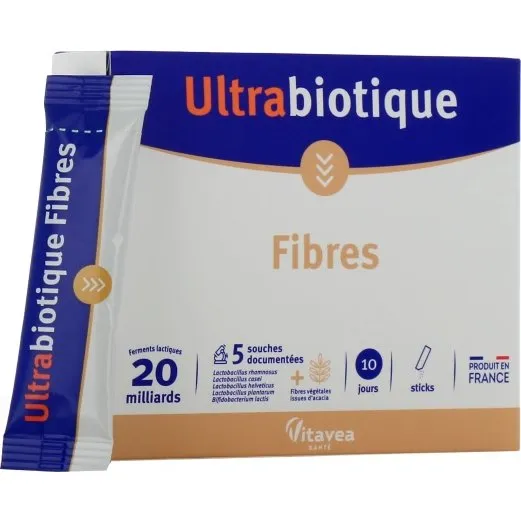 Ultrabiotique Fibres 10 Sticks