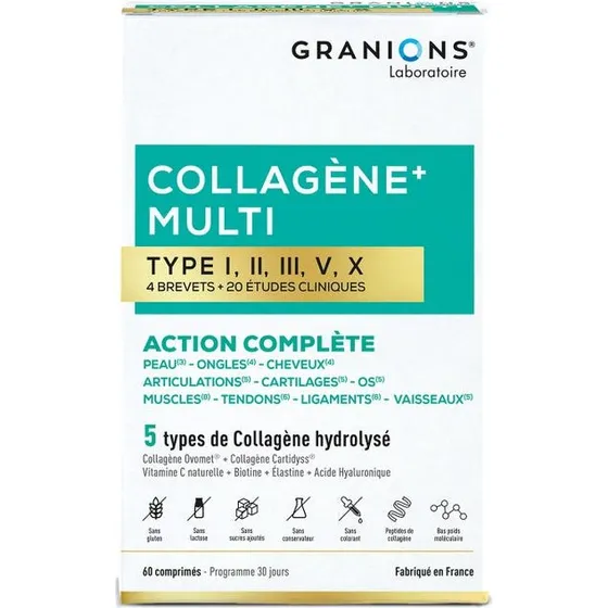 Granions Collagène+ Multi 60 Comprimés