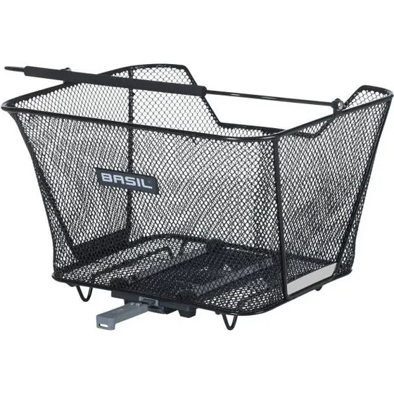 Basil Lesto MIK 2.0 Panier Arrire 24x32x17 cm Noir