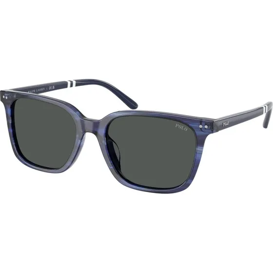 Polo Ralph Lauren PH4235U Lunettes de Soleil Carrées Bleu Gris
