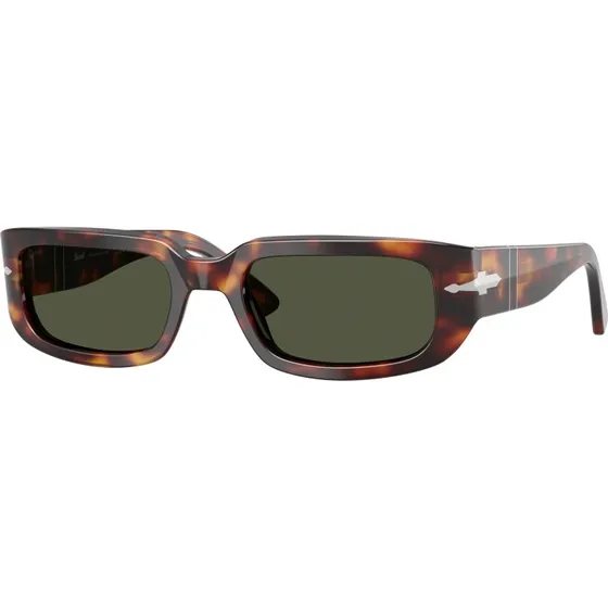 Persol PO3385S MEL 24/31 Lunettes de Soleil Acétate Tortue et Vert
