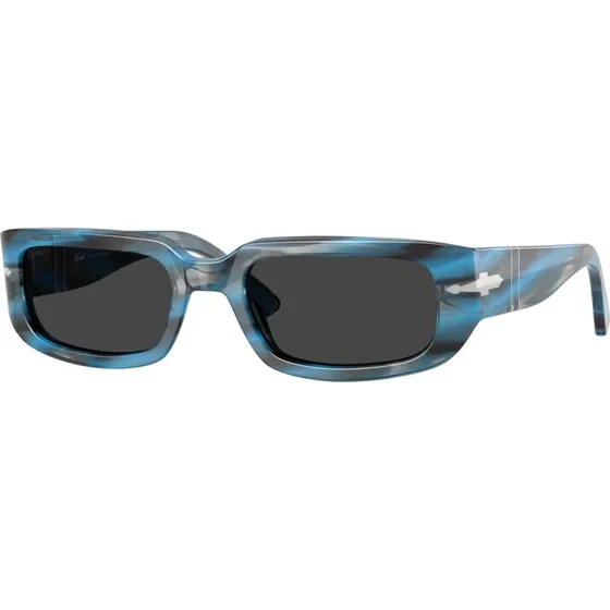 Persol PO3385S MEL Lunettes de Soleil Polarisées Bleu Gris