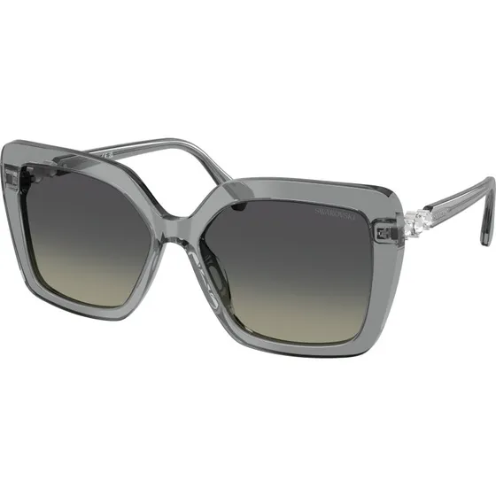 Swarovski Lunettes de Soleil SK6049 - Monture Papillon Grise