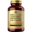 Solgar Omega 3-6-9 Poisson, Lin, Bourrache - 60 Capsules