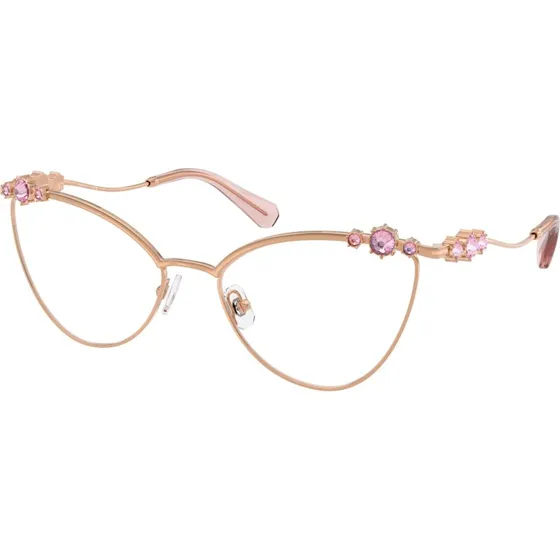 Swarovski SK1033 4014 - Montures Optiques Cat Eye Dorées